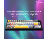 Ajazz AK650 Dream Weaver Switch Black Gray Yellow RGB z ekanem - 1536355 - zdjęcie 15